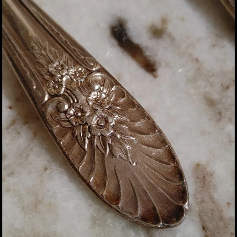 1954 'Riviera Revisited' Silver Plate Serving Utensils